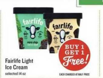 Lowes Foods Fairlife Light Ice Cream offer
