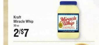 Lowes Foods Kraft Miracle Whip offer