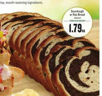 Lowes Foods Sourdough Or Rye Bread offer