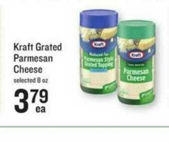 Lowes Foods Kraft Grated Parmesan Cheese offer