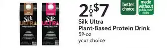 Publix Silk Ultra Plant-based Protein Drink 59-oz offer