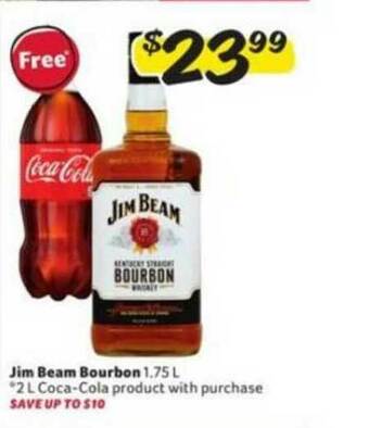 Winn Dixie Jim Beam Bourbon offer