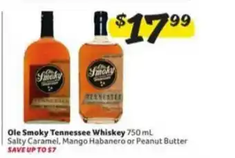 Winn Dixie Ole Smoky Tennessee Whiskey 750ml offer