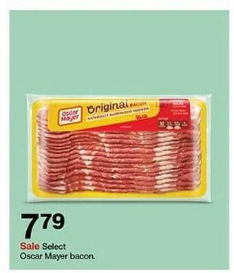 Target Select oscar mayer bacon. offer