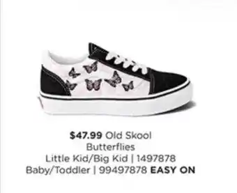 Journeys Old skool butterflies offer