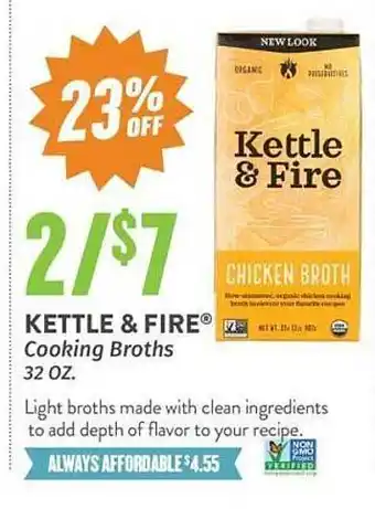 Kettle & fire cooking broths