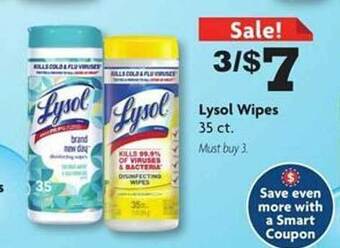 Family Dollar Lysol wipes offer