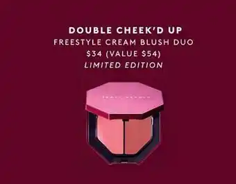 Ulta Beauty Double cheek'd up freestyle cream blush duo offer