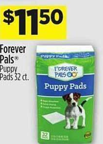 Dollar General Forever pals puppy pads offer