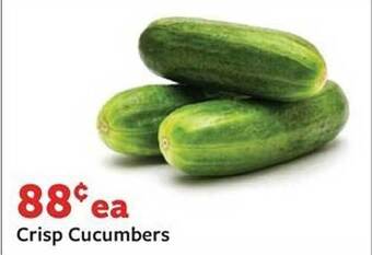 Fareway Crisp cucumbers offer