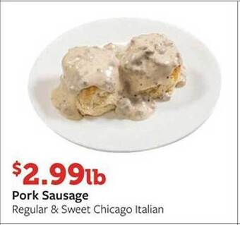 Fareway Pork sausage offer