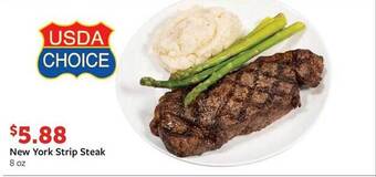 Fareway New york strip steak offer