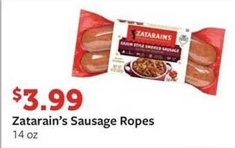 Fareway Zatarain's sausage ropes offer