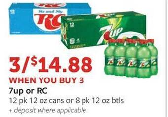 Fareway 7up or rc offer