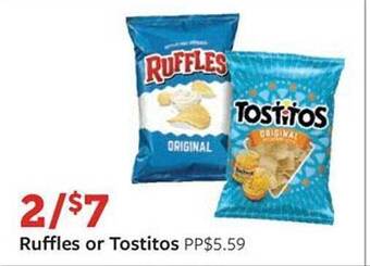 Fareway Ruffles or tostitos offer