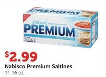 Fareway Nabisco premium saltines offer