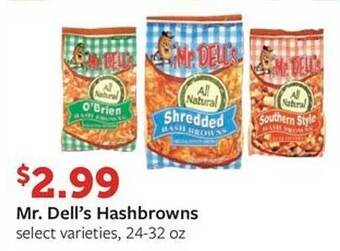 Fareway Mr dell's hashbrowns offer