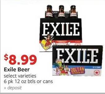 Fareway Exile beer offer