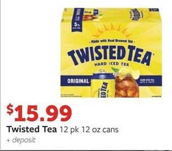 Fareway Twisted tea offer