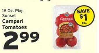 Hannaford Campari tomatoes offer