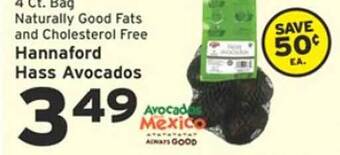 Hannaford Hannaford hass avocados offer