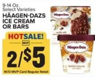 Food Lion Häagen-Dazs Ice Cream 9-14 oz offer