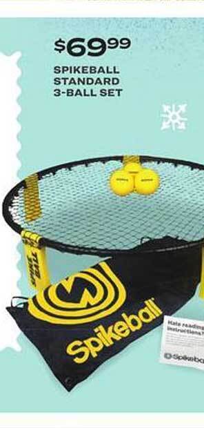 Academy Spikeball standard 3-ball set offer