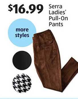 Aldi Serra ladies' pull-on pants offer