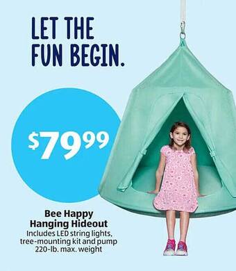 Aldi Bee happy hanging hideout offer