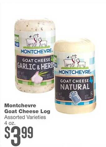 Forest Hills Food Montchevre goat cheese log offer