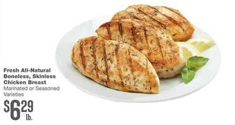 Forest Hills Food Fresh all-natural boneless skinless chicken breast offer
