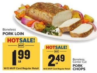 Food Lion Pork Chops offer
