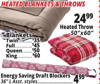Ocean State Job Lot Blankets & throws offer