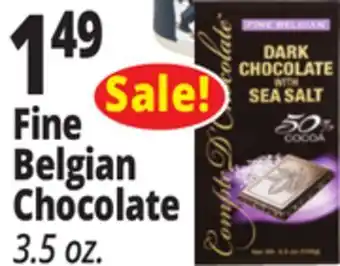 Ocean State Job Lot Fine belgian milk chocolate offer
