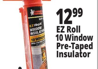 Ocean State Job Lot Ez roll 10 window pre-taped insulator offer