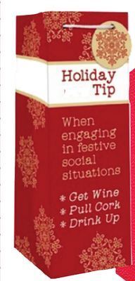 Ocean State Job Lot Oversized heavyweight bottle bag offer