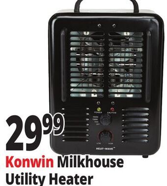 Ocean State Job Lot Konwin milkhouse utility heater offer