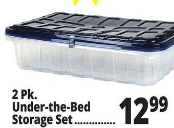 Ocean State Job Lot 2 pk. under-the-bed storage set offer