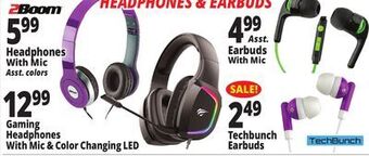 Ocean State Job Lot Headphones & earbuds offer