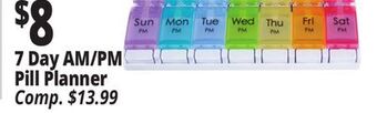 Ocean State Job Lot 7 day am/pmm pill planner offer