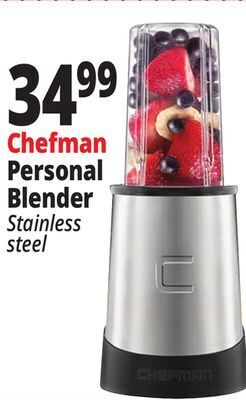 Ocean State Job Lot Chefman personal blender offer