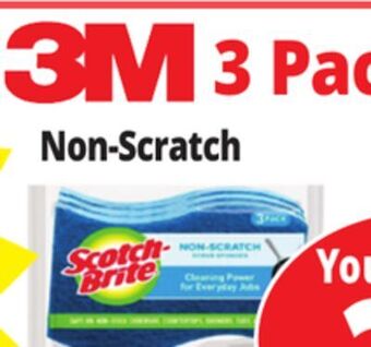 Ocean State Job Lot 3m non-scratch sponges offer