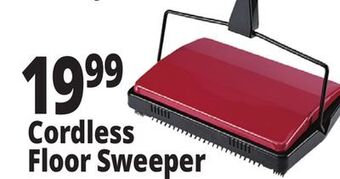 Ocean State Job Lot Cordless floor sweeper offer