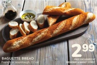 Albertsons Baguette Bread 12 oz. offer