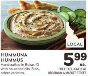 Albertsons Hummuna Hummus offer