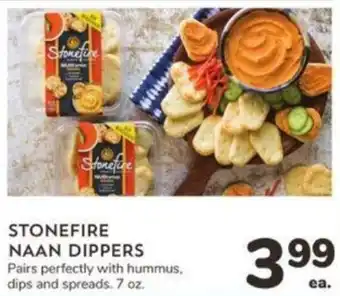 Albertsons Stonefire Naan Dippers 7 oz. offer