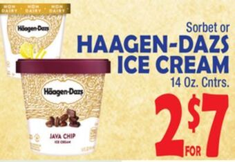 Bravo Supermarkets Haagen-dazs ice cream offer