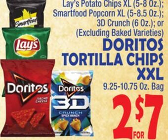 Bravo Supermarkets Doritos tortilla chips xxl offer