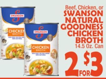 Bravo Supermarkets Swanson natural goodness chicken broth offer