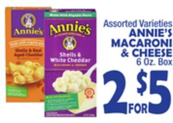 Bravo Supermarkets Annie's macaroni & cheese offer
